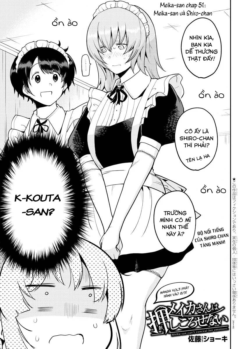 Meika-San Can’T Conceal Her Emotions Chapter 51 - Trang 2