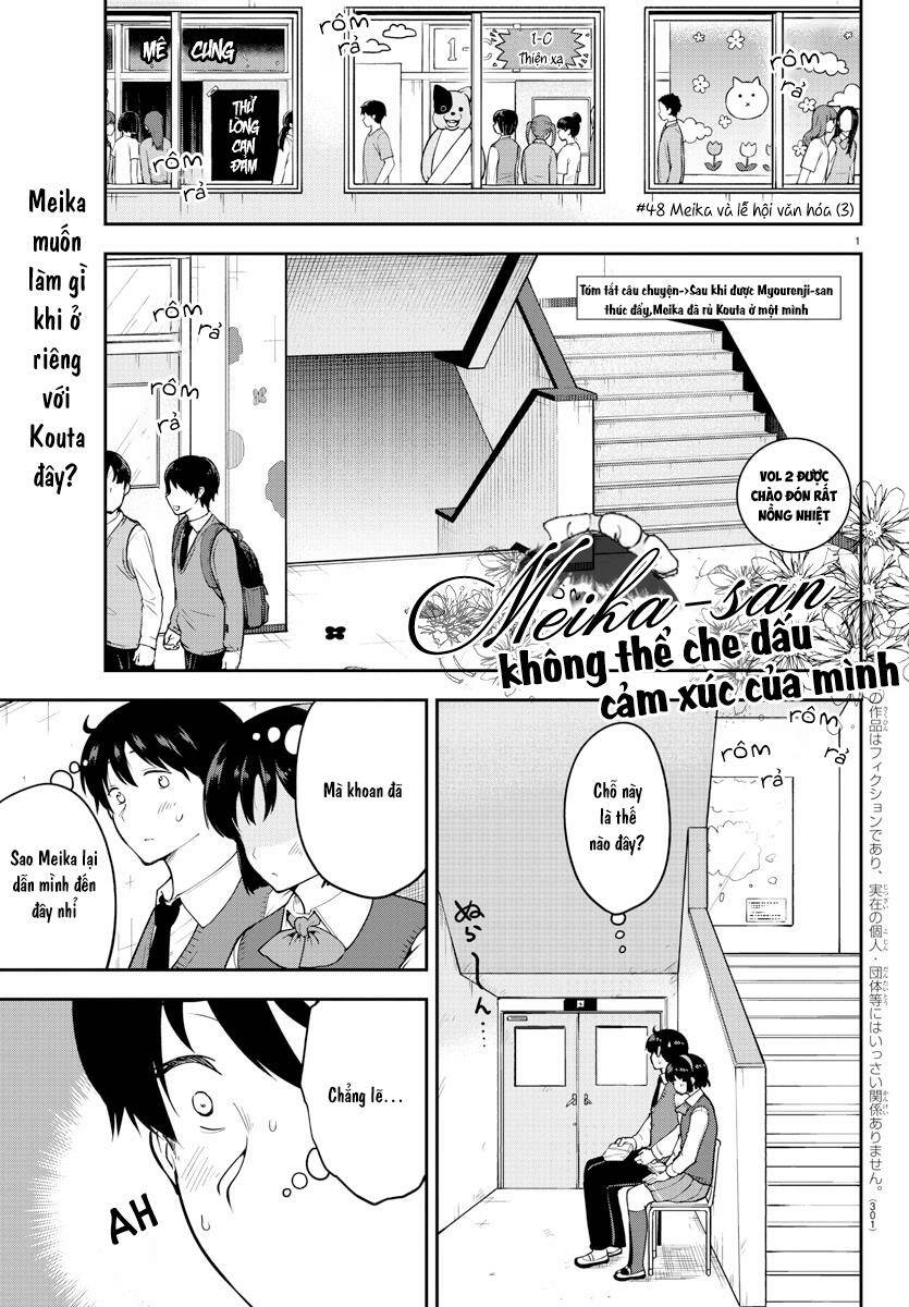 Meika-San Can’T Conceal Her Emotions Chapter 48 - Trang 2