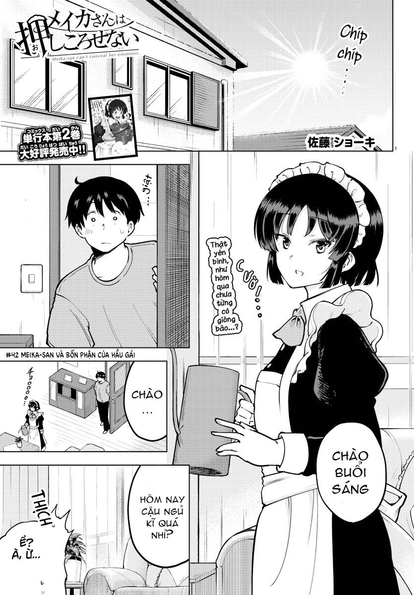 Meika-San Can’T Conceal Her Emotions Chapter 42 - Trang 2