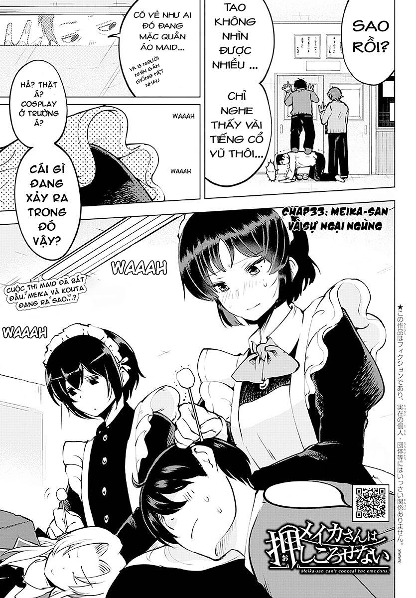 Meika-San Can’T Conceal Her Emotions Chapter 33 - Trang 2