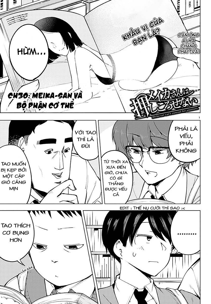 Meika-San Can’T Conceal Her Emotions Chapter 30 - Trang 2