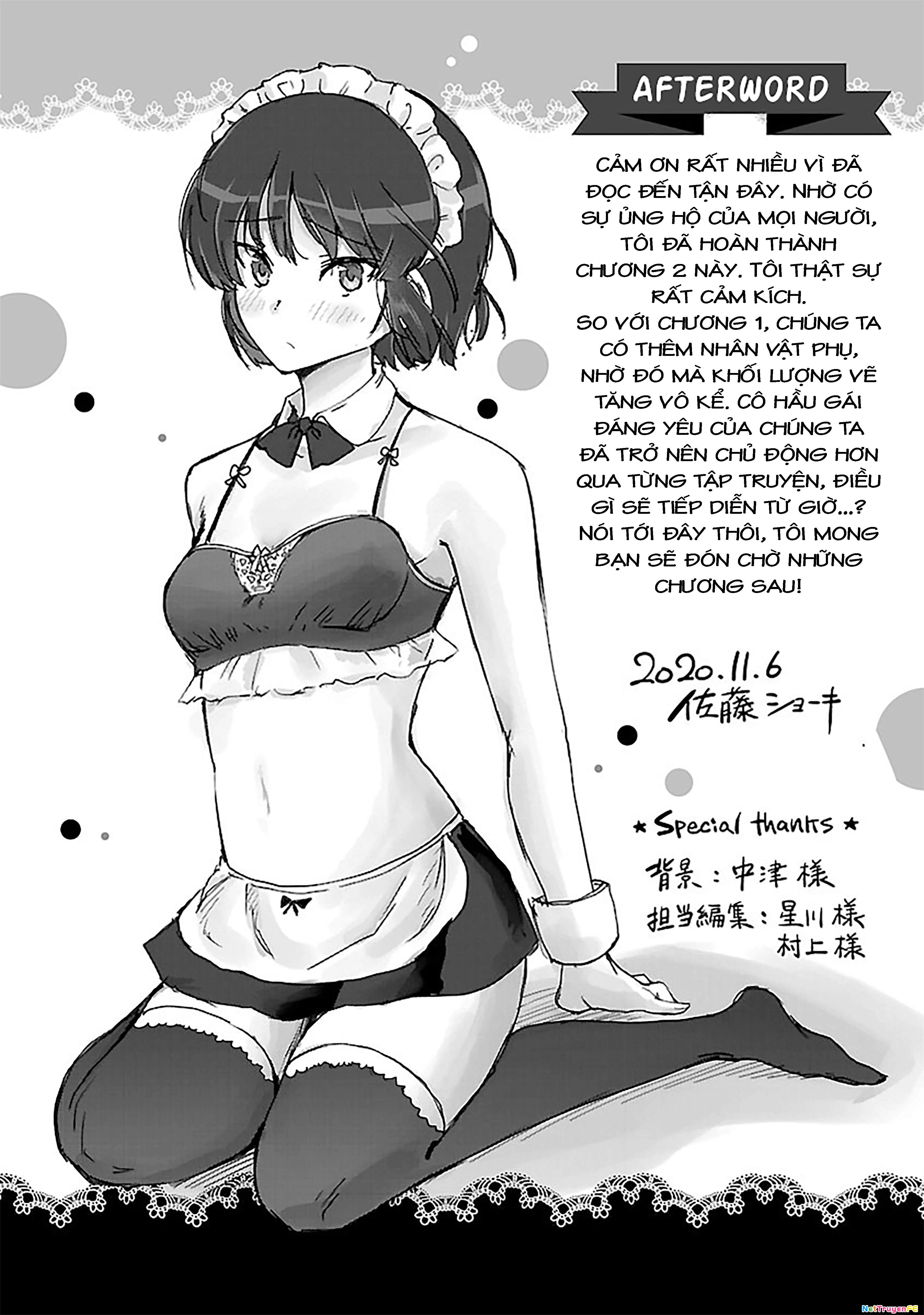 Meika-San Can’T Conceal Her Emotions Chapter 24.2 - Trang 2