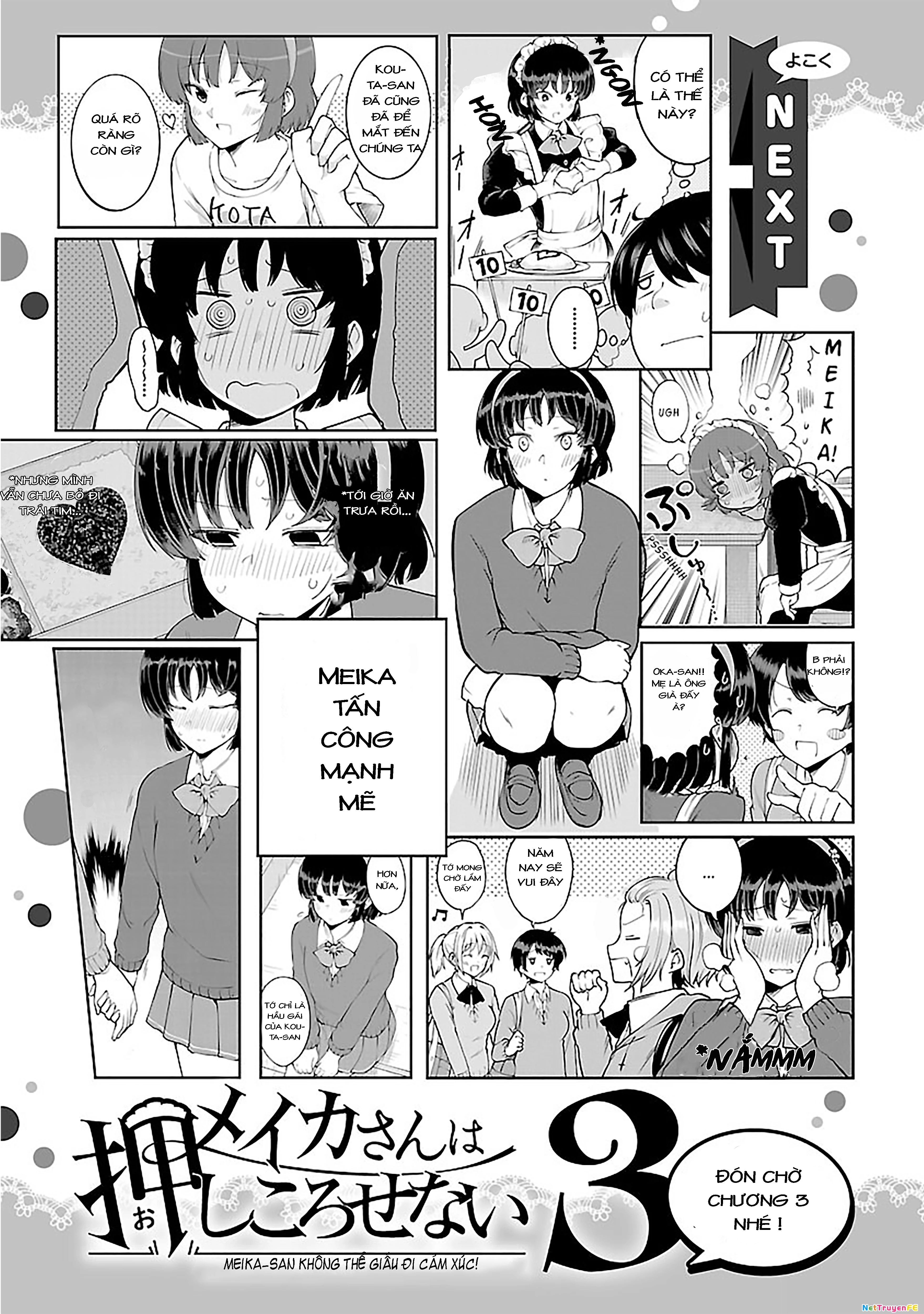 Meika-San Can’T Conceal Her Emotions Chapter 24.2 - Trang 2