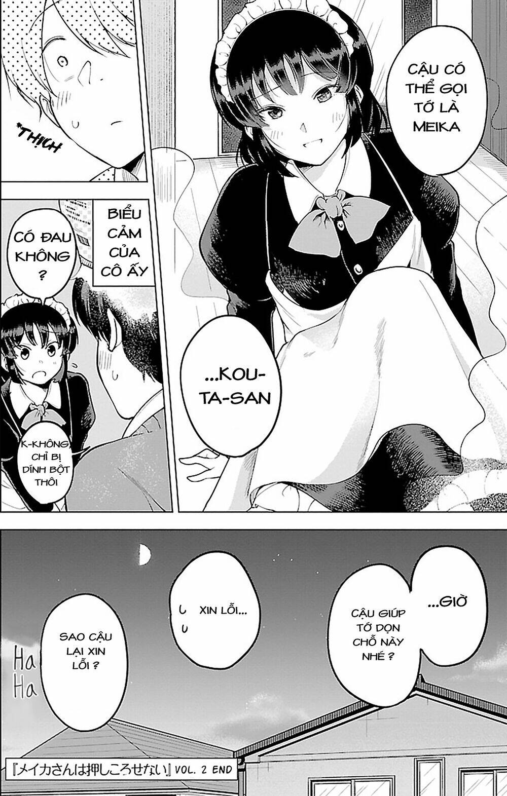 Meika-San Can’T Conceal Her Emotions Chapter 24.1 - Trang 2