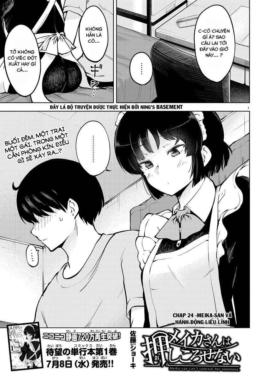 Meika-San Can’T Conceal Her Emotions Chapter 24 - Trang 2