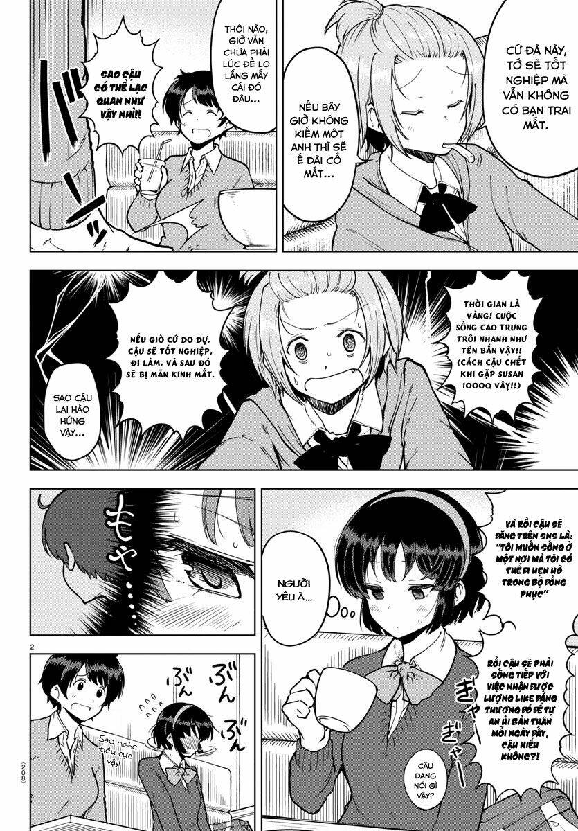 Meika-San Can’T Conceal Her Emotions Chapter 18 - Trang 2