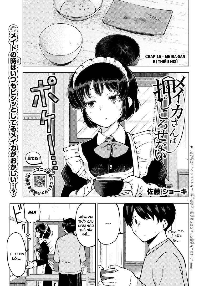 Meika-San Can’T Conceal Her Emotions Chapter 15 - Trang 2