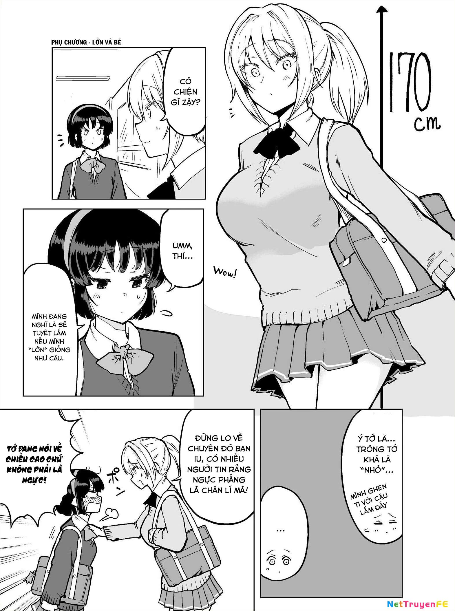 Meika-San Can’T Conceal Her Emotions Chapter 14.1 - Trang 2