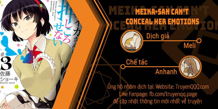 Meika-San Can’T Conceal Her Emotions Chapter 9 - Trang 2