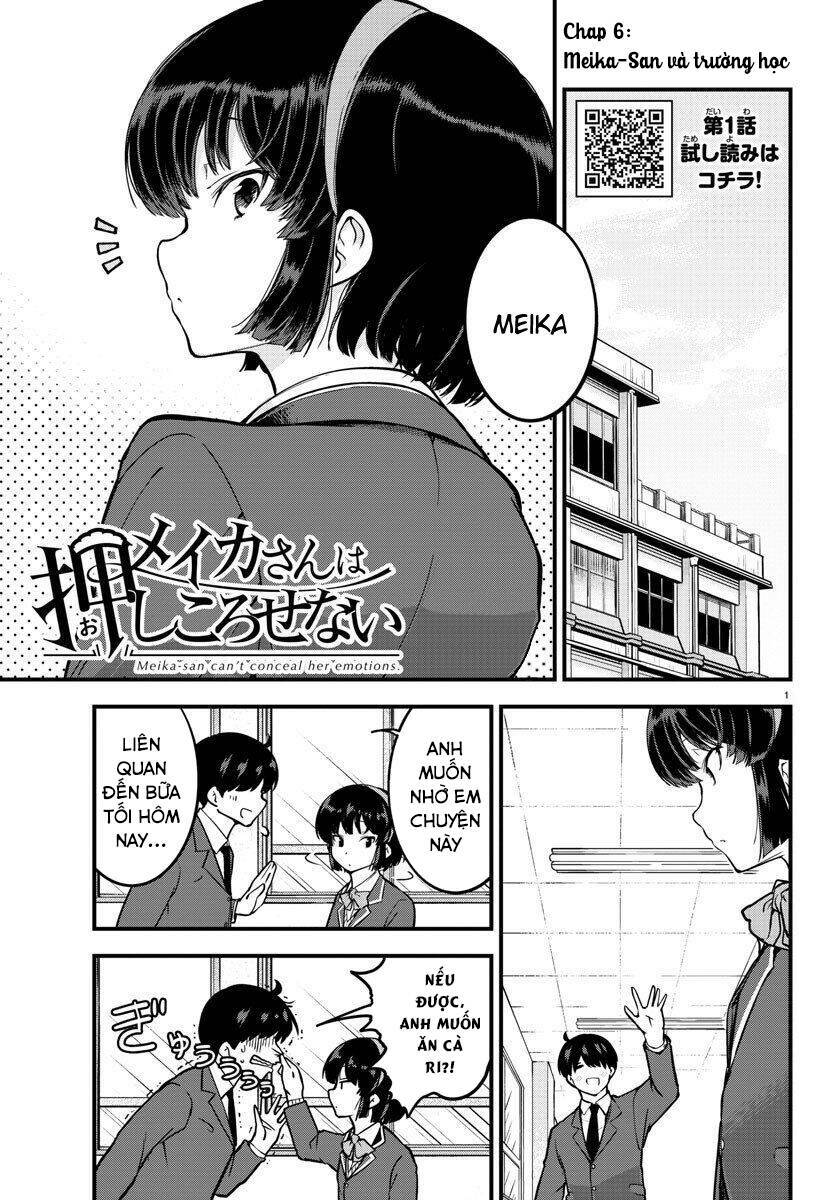 Meika-San Can’T Conceal Her Emotions Chapter 6 - Trang 2