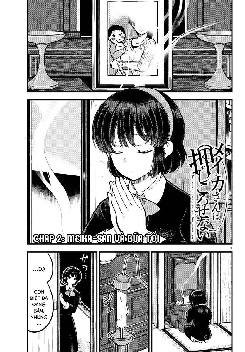 Meika-San Can’T Conceal Her Emotions Chapter 2 - Trang 2