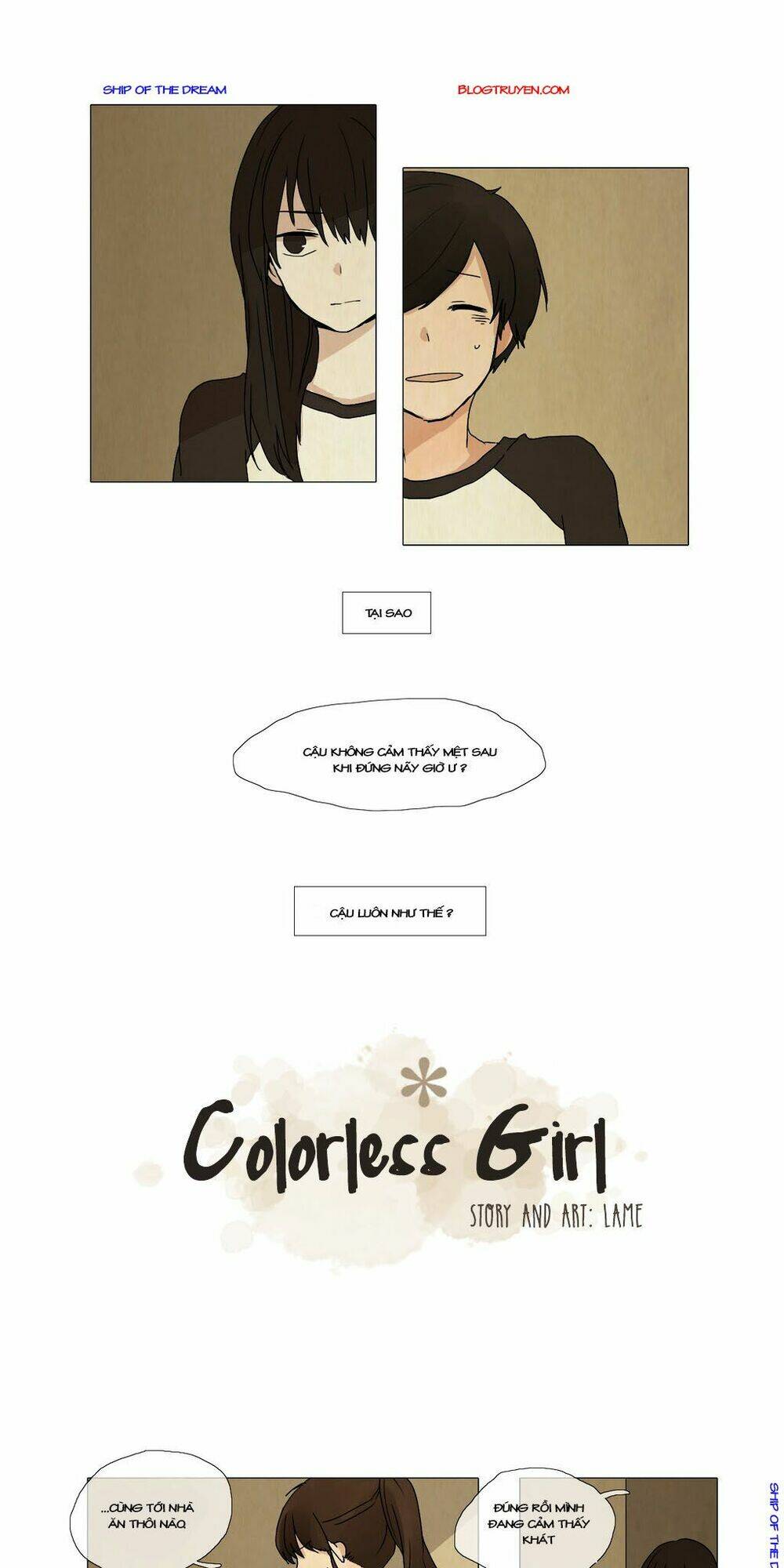 Colorless Girl Chapter 7 - Trang 2