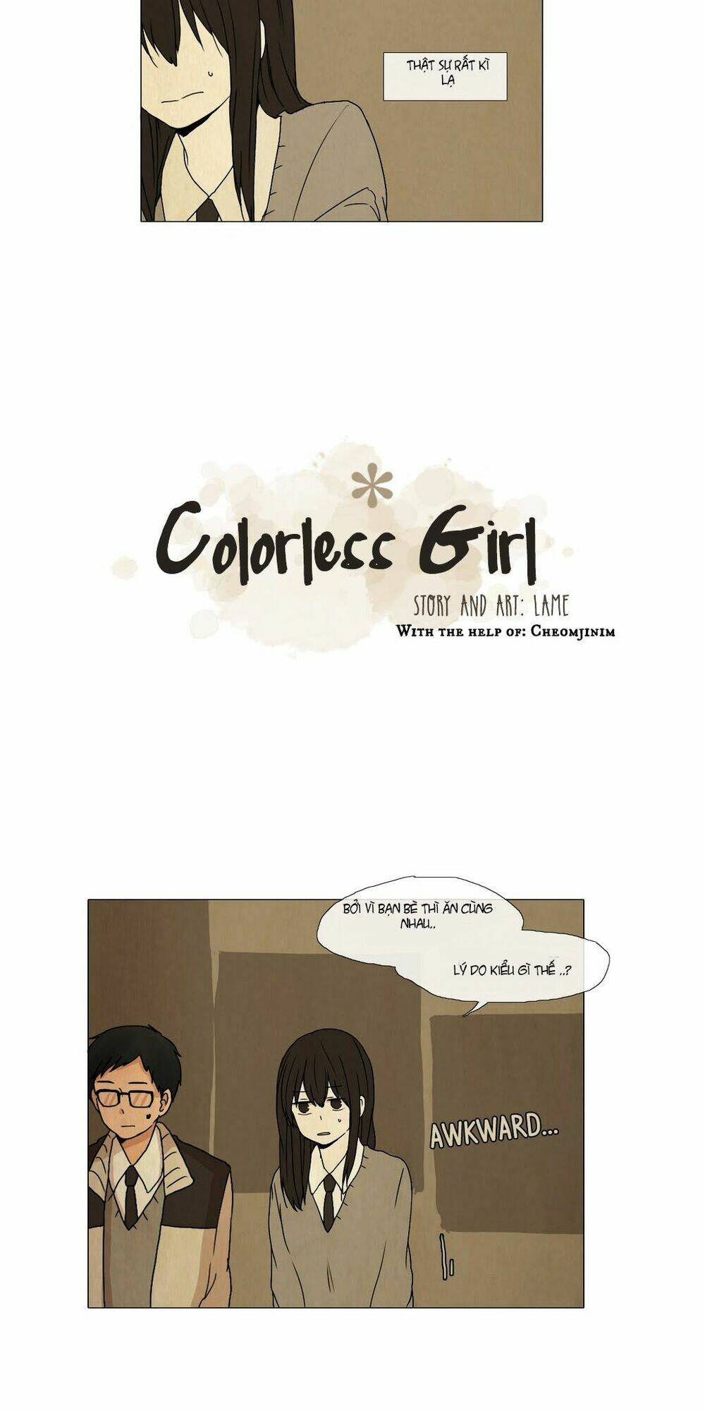 Colorless Girl Chapter 5 - Trang 2