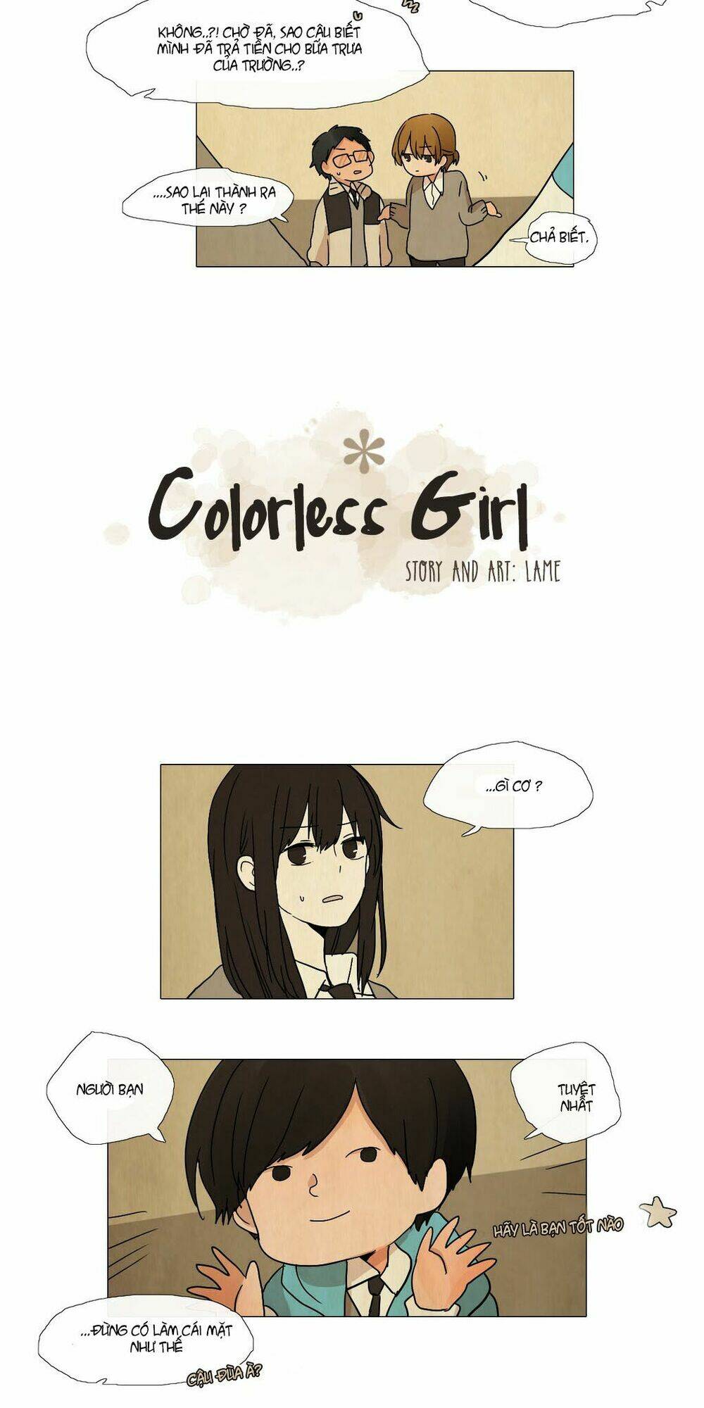 Colorless Girl Chapter 4 - Trang 2