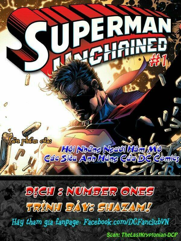 Superman Unchained Chapter 1 - Trang 2