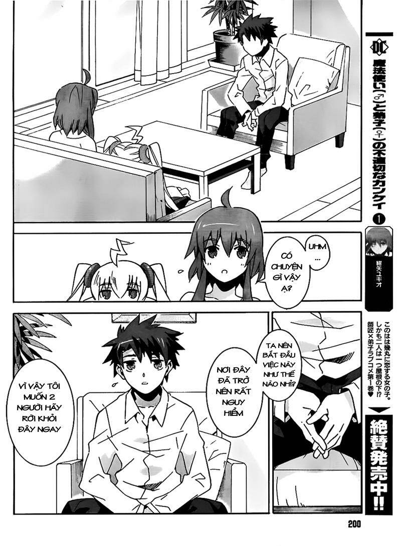 Mahoutsukai (♂) To Deshi (♀) No Futekisetsu Na Kankei Chapter 8 - Trang 2