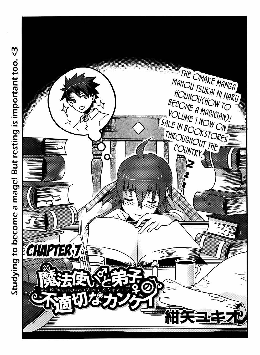 Mahoutsukai (♂) To Deshi (♀) No Futekisetsu Na Kankei Chapter 7 - Trang 2