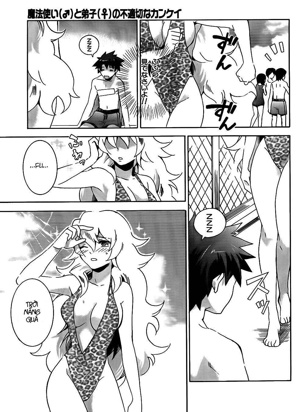 Mahoutsukai (♂) To Deshi (♀) No Futekisetsu Na Kankei Chapter 6 - Trang 2