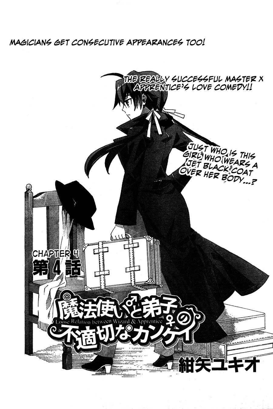 Mahoutsukai (♂) To Deshi (♀) No Futekisetsu Na Kankei Chapter 4 - Trang 2