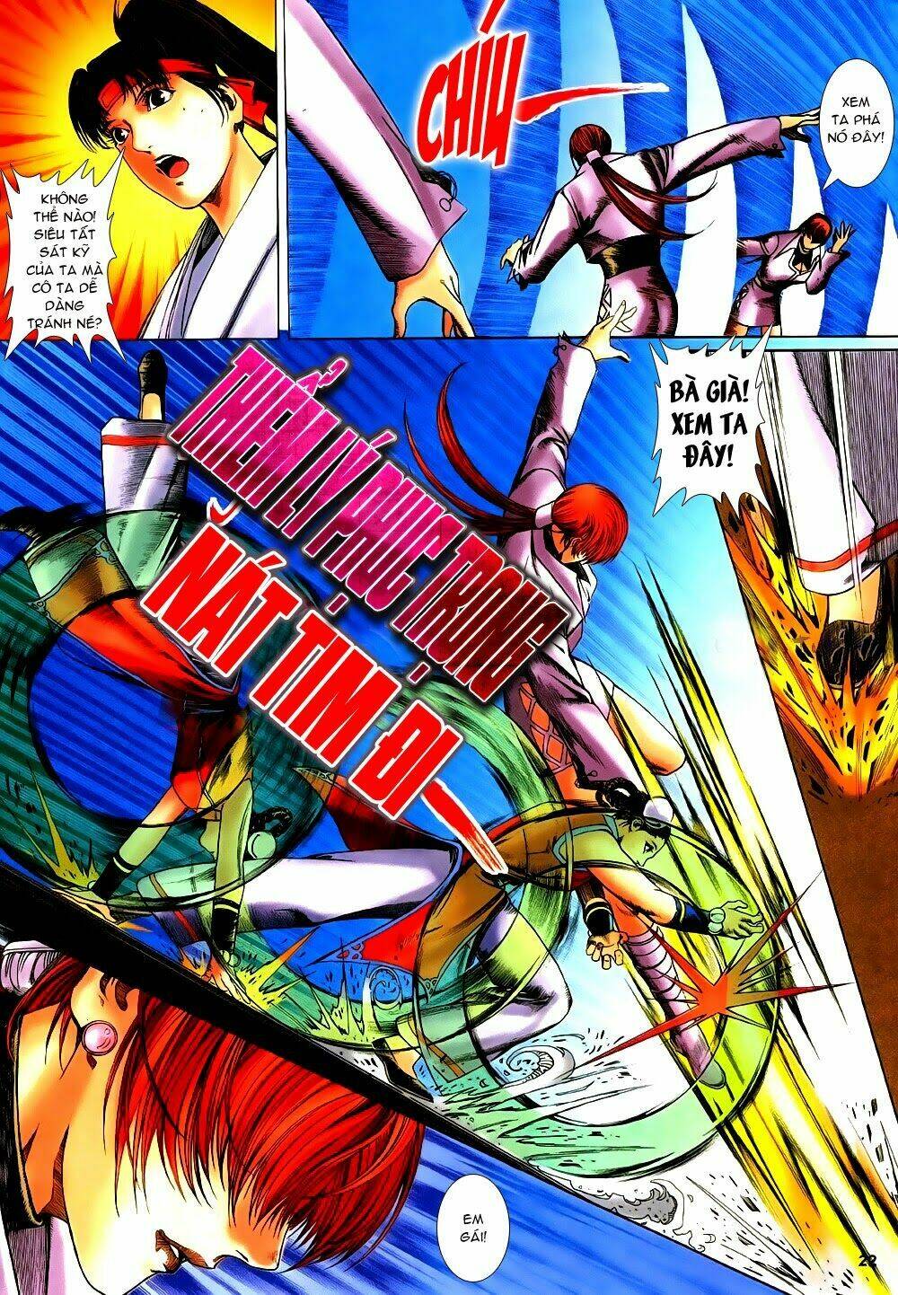 King Of Fighters Zillion Chapter 13 - Trang 2