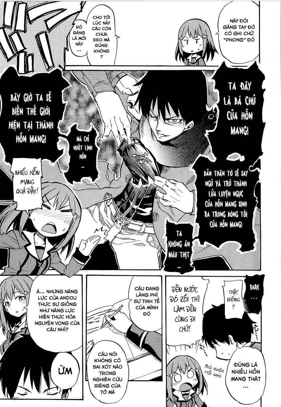 Inou Battle Wa Nichijoukei No Naka De Chapter 1 - Trang 2