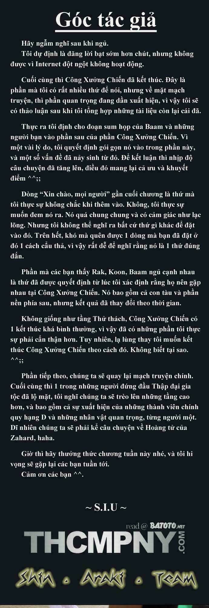 Cuộc Chiến Trong Tòa Tháp Chapter 187 - Trang 2