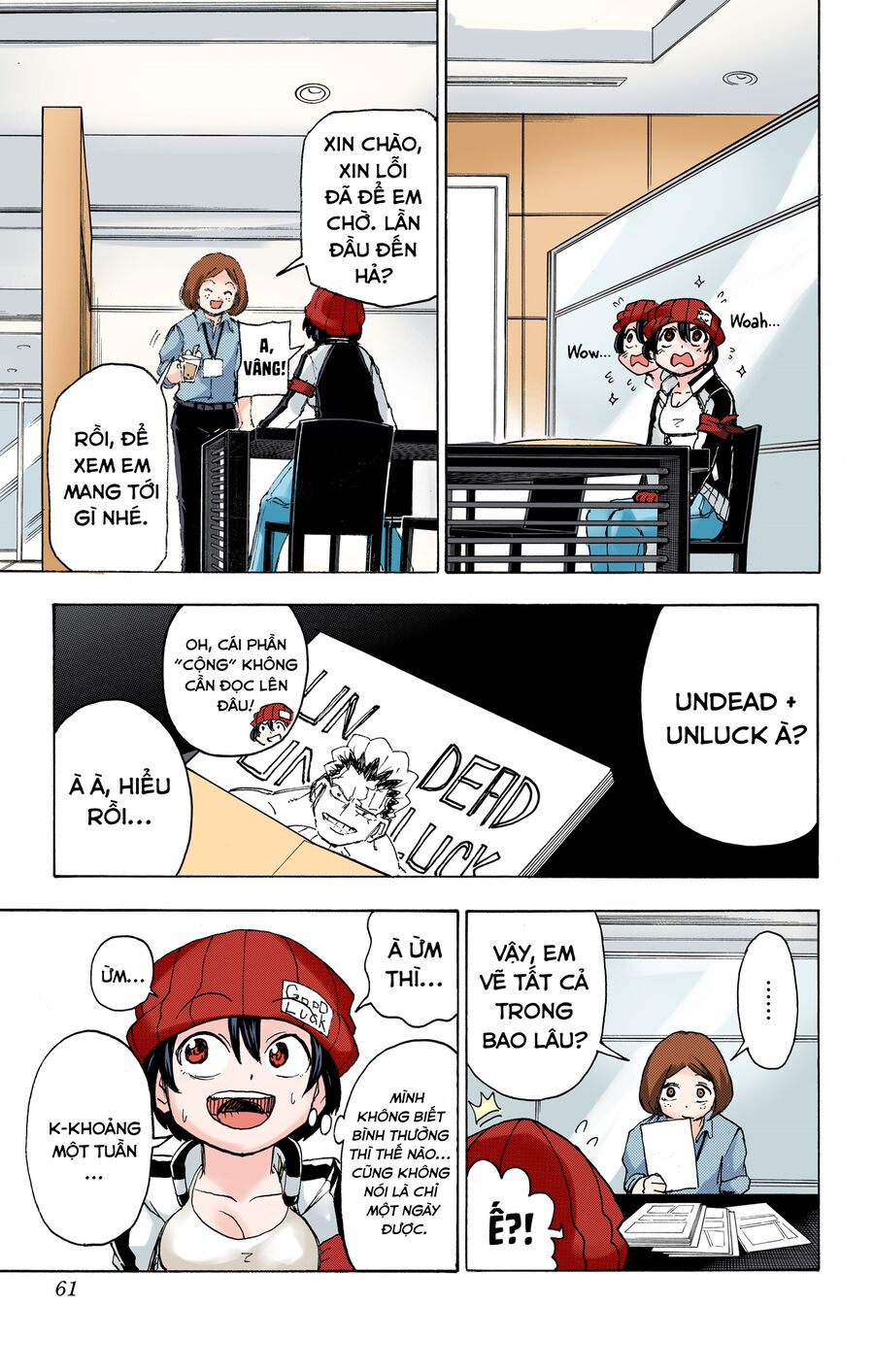 Undead Unluck Full Color Edition Chapter 37 - Trang 2