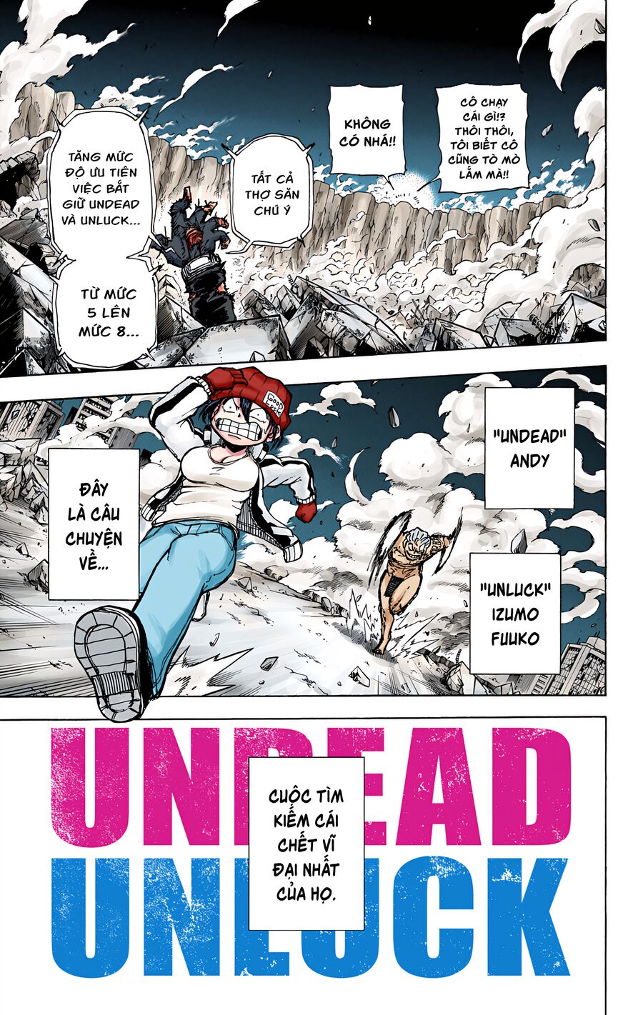 Undead Unluck Full Color Edition Chapter 1 - Trang 2