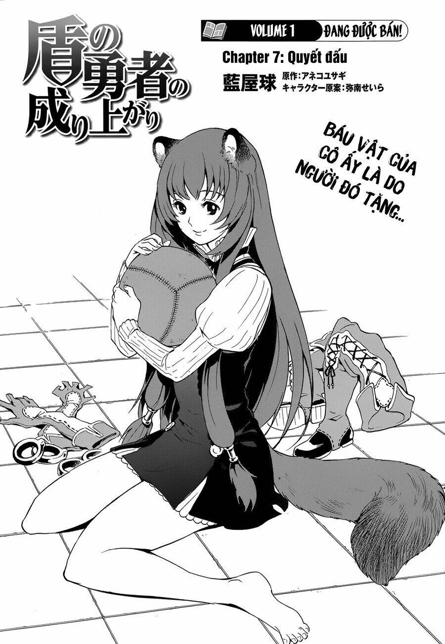 Sự Trỗi Dậy Của Anh Hùng Khiên Chapter 7 - Trang 2