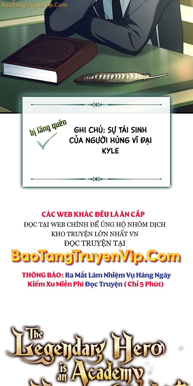 Anh Hùng Huyền Thoại Là Học Viên Danh Dự Của Học Viện Chapter 2 - Trang 2