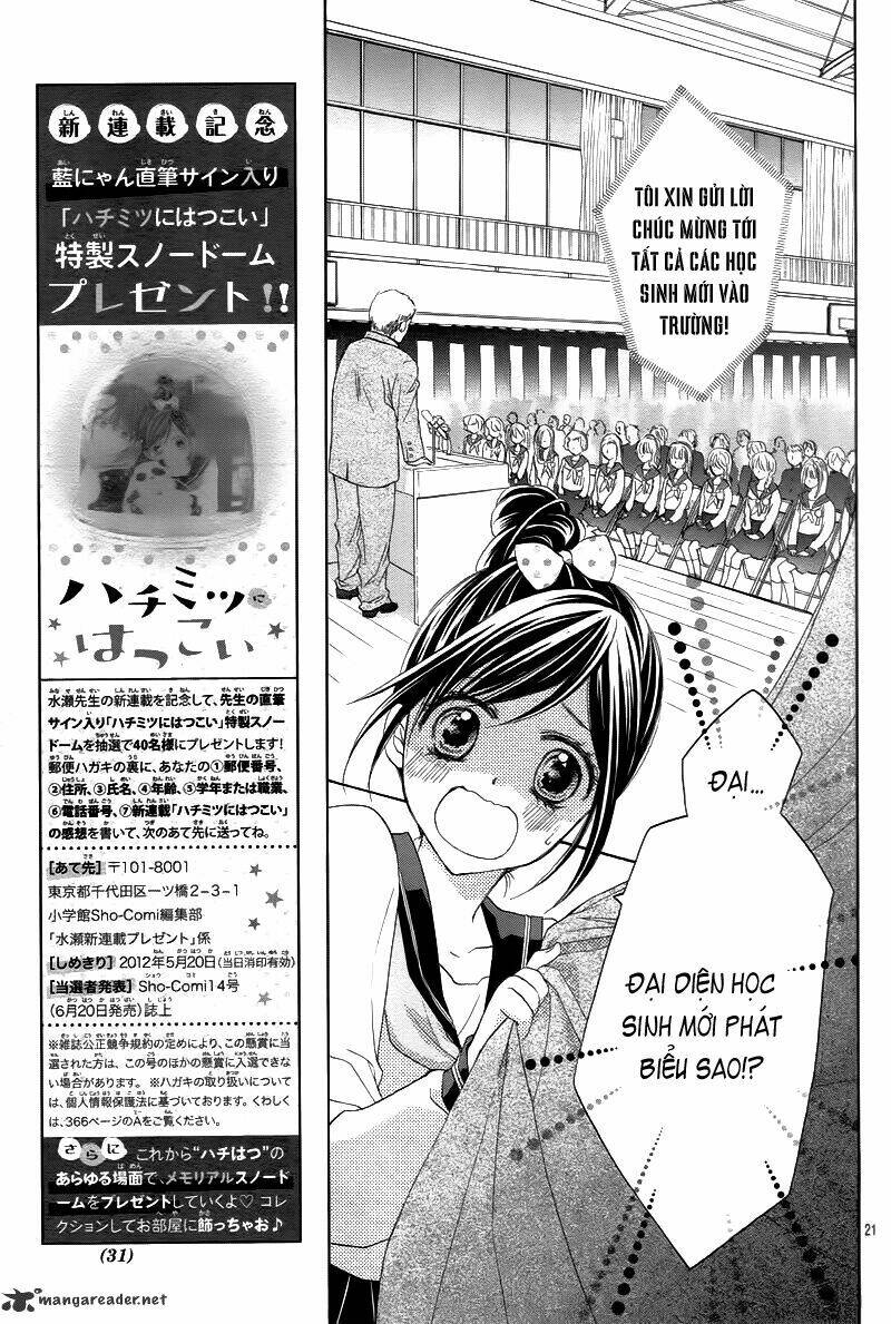 Hachimitsu Ni Hatsukoi Chapter 1 - Trang 2