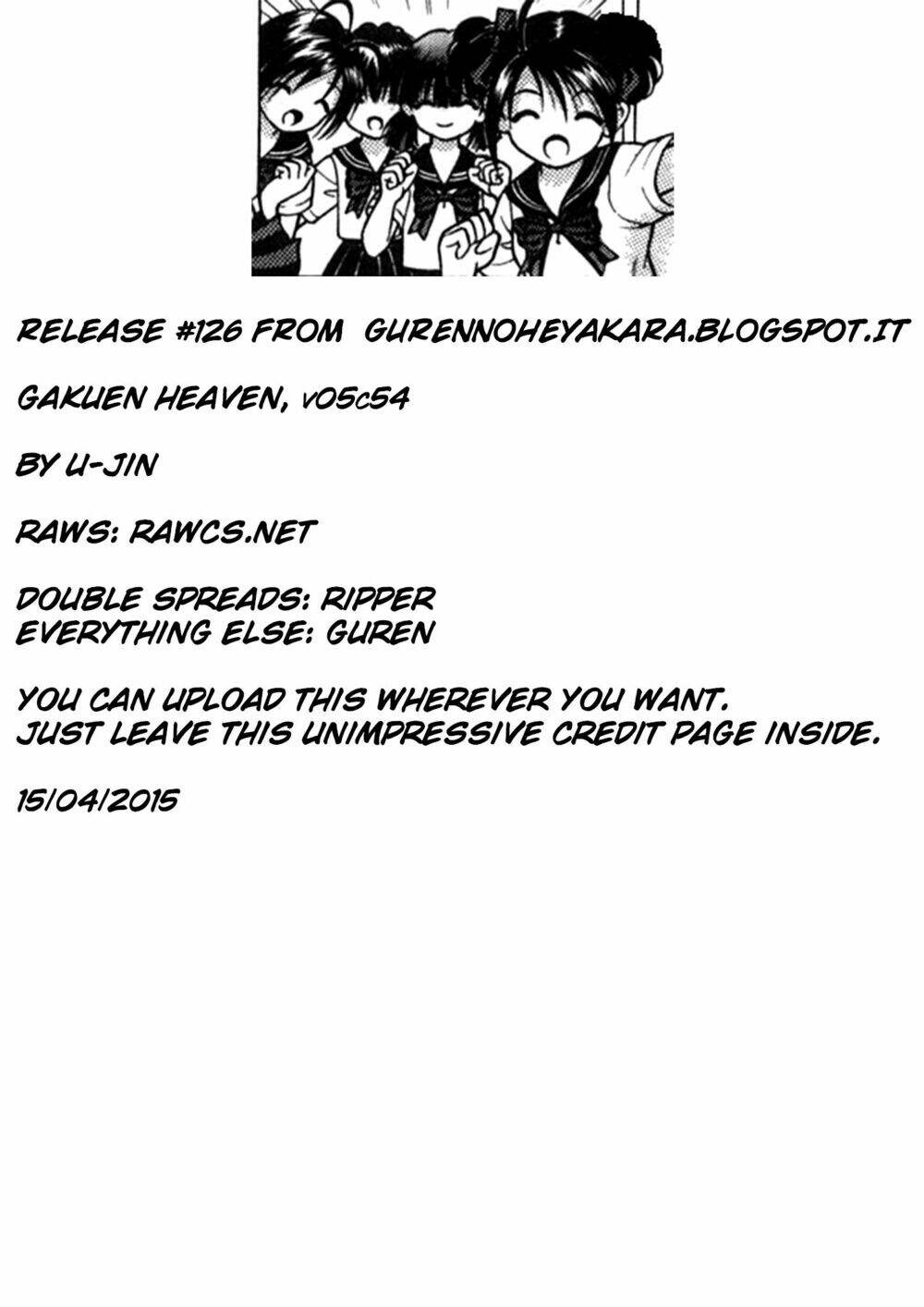 Gakuen Heaven Chapter 54 - Trang 2