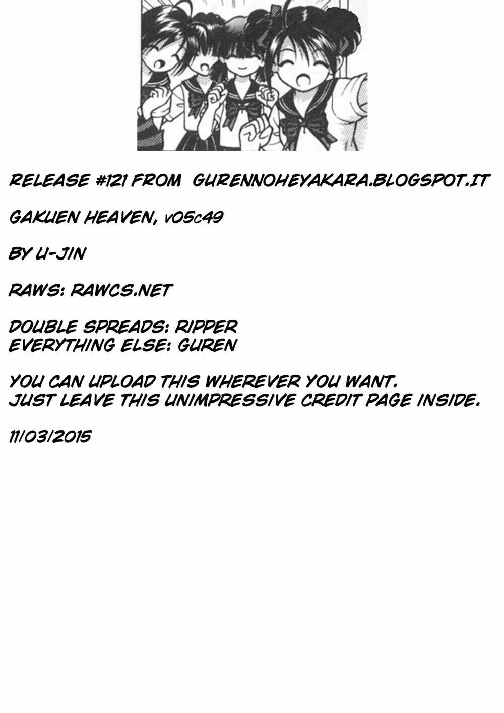 Gakuen Heaven Chapter 49 - Trang 2