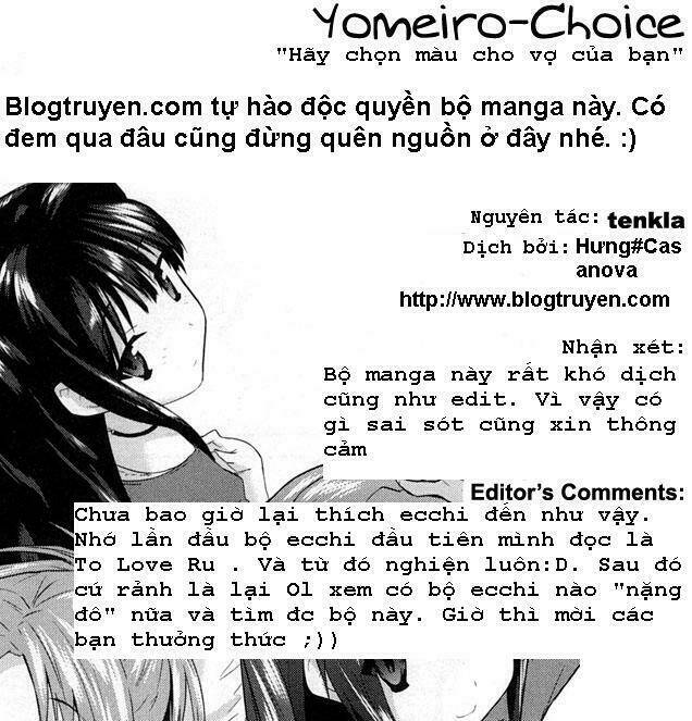 Yomeiro Choice Chapter 1 - Trang 2