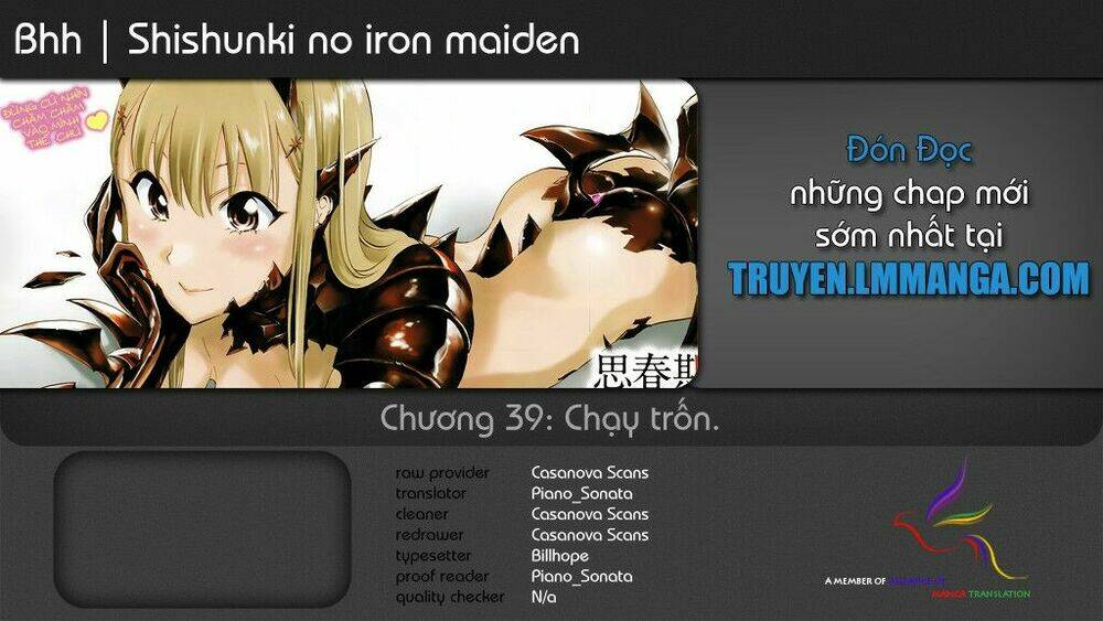 Shishunki No Iron Maiden Chapter 39 - Trang 2