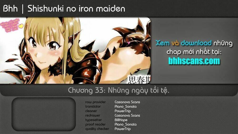 Shishunki No Iron Maiden Chapter 33 - Trang 2