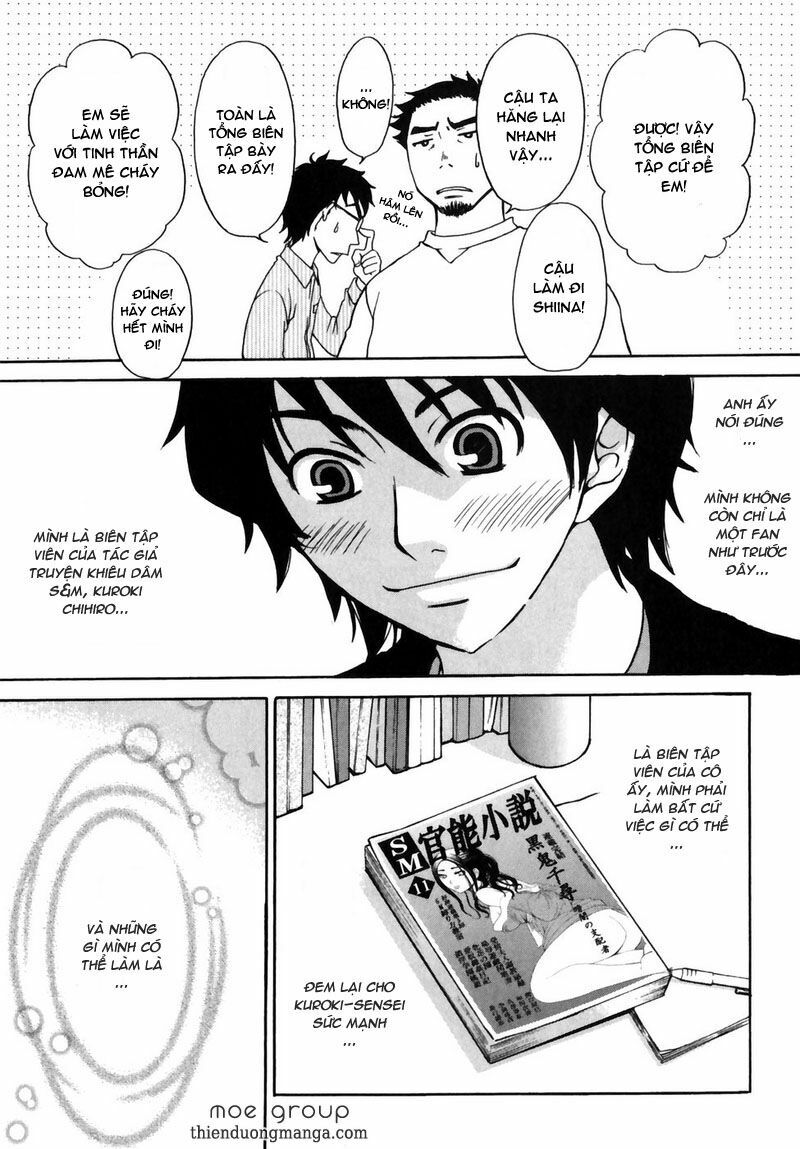 Kanojyo Wa Kannou Shousetsuka Chapter 3 - Trang 2