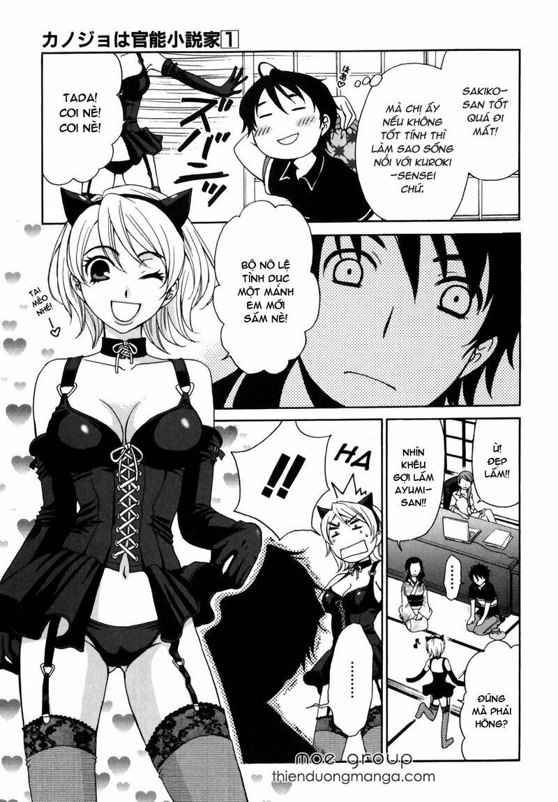 Kanojyo Wa Kannou Shousetsuka Chapter 2 - Trang 2