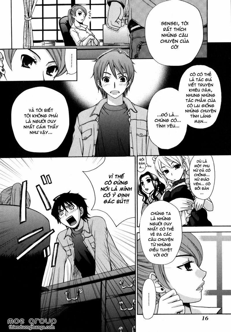 Kanojyo Wa Kannou Shousetsuka Chapter 1 - Trang 2