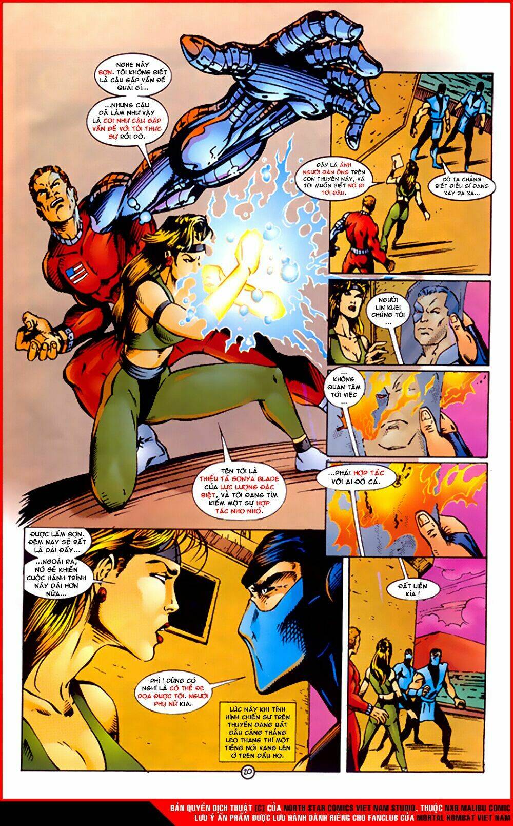 Mortal Kombat Malibu Comic Chapter 1 - Trang 2