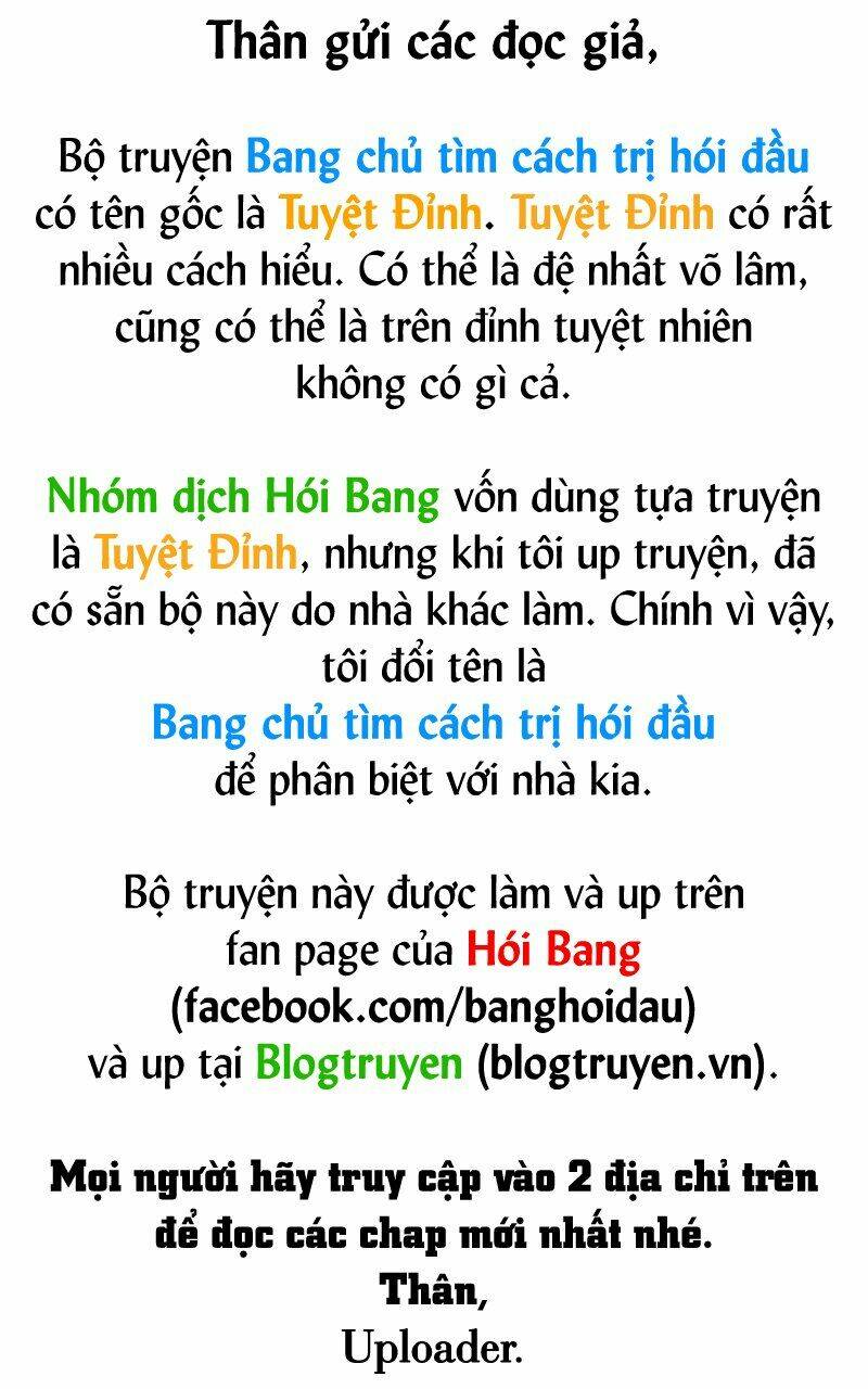 Bang Chủ Đại Nhân Tìm Cách Trị Hói Đầu Chapter 75 - Trang 2