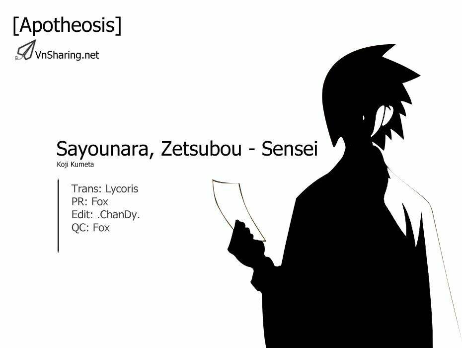 Sayounara, Zetsubou-Sensei Chapter 83 - Trang 2