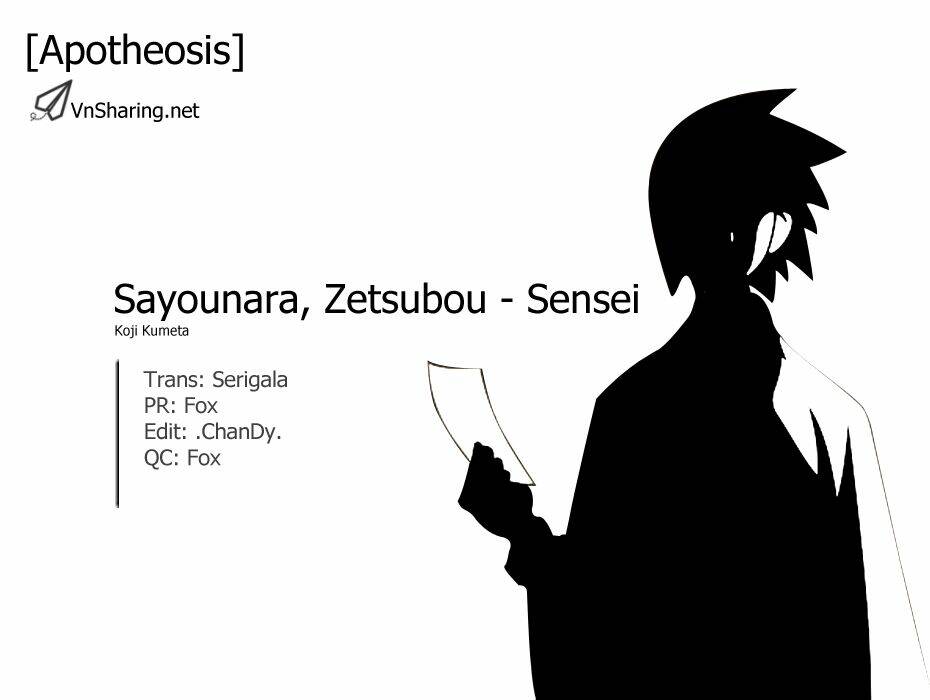 Sayounara, Zetsubou-Sensei Chapter 29 - Trang 2