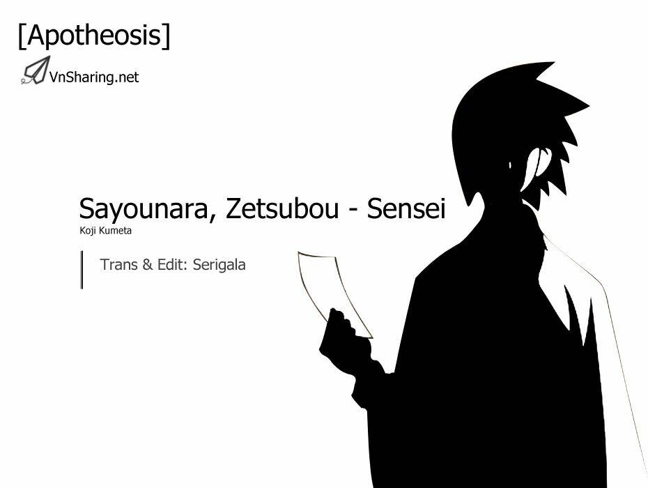 Sayounara, Zetsubou-Sensei Chapter 13 - Trang 2