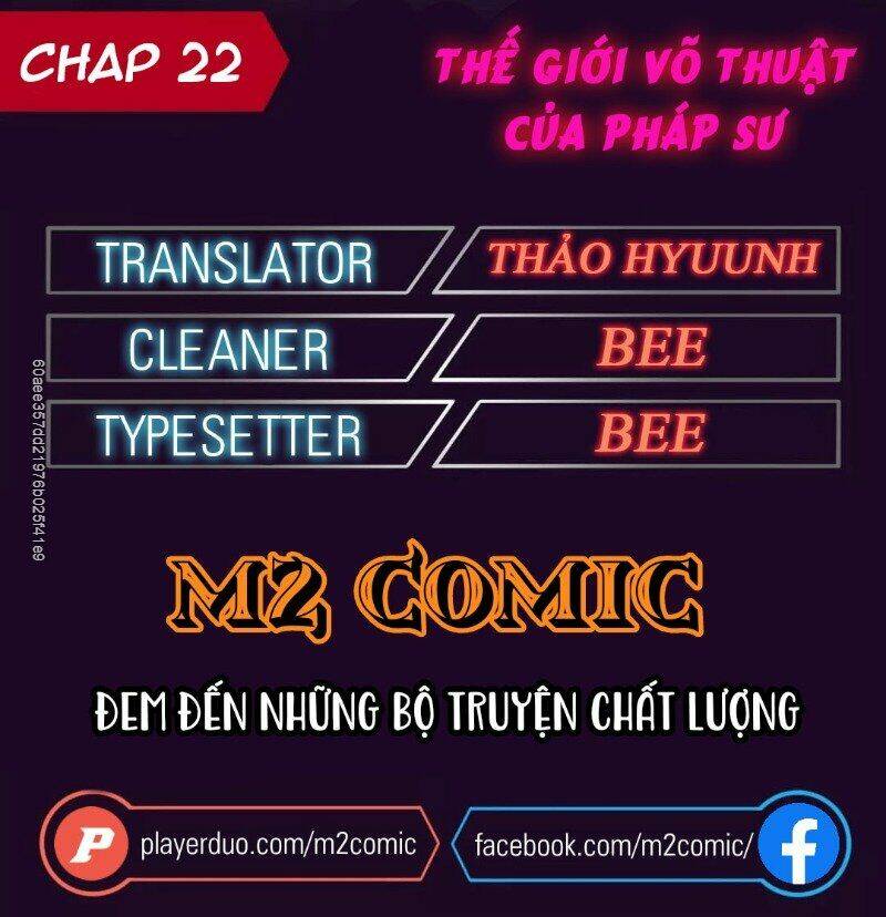 Thế Giới Võ Thuật Của Pháp Sư Chapter 22 - Trang 2