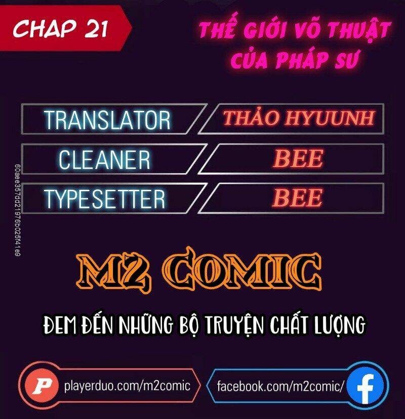 Thế Giới Võ Thuật Của Pháp Sư Chapter 21 - Trang 2