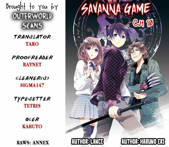 Savanna Game: The Comic Manga Chapter 10 - Trang 2