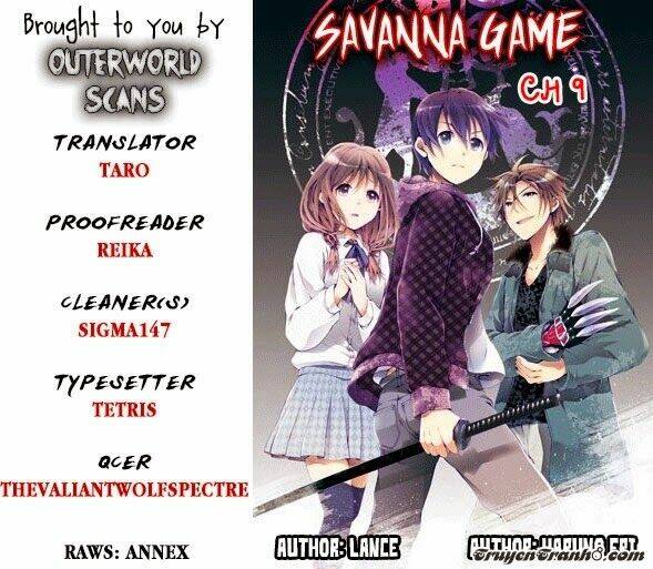 Savanna Game: The Comic Manga Chapter 9 - Trang 2