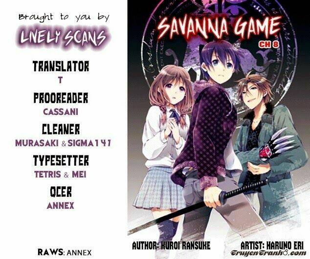 Savanna Game: The Comic Manga Chapter 8 - Trang 2