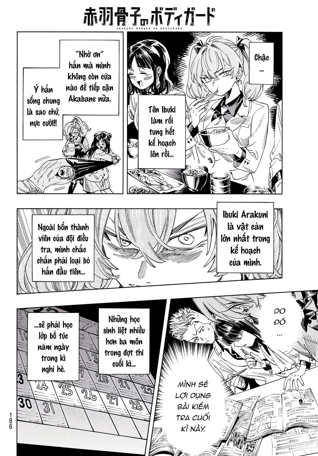 Akabane Honeko No Bodyguard Chapter 26 - Trang 2